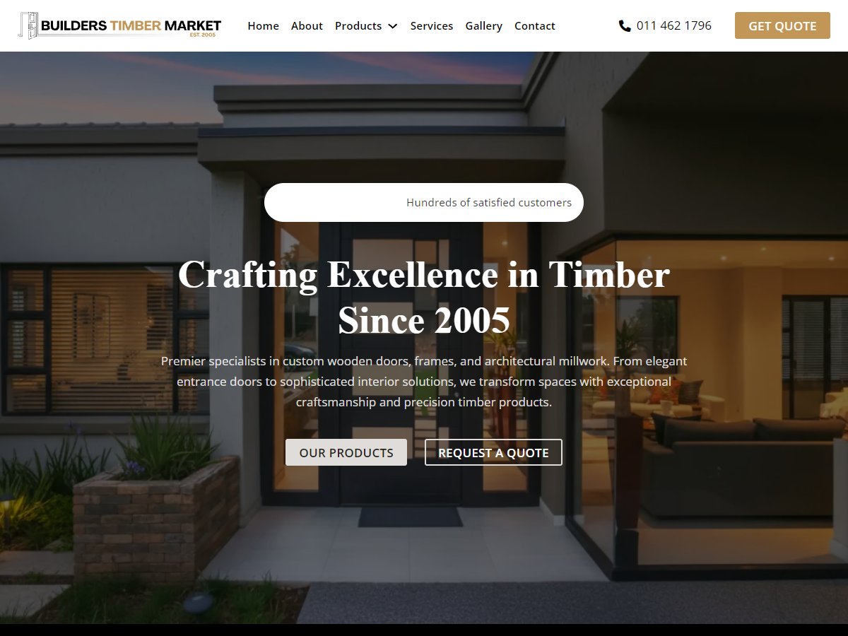 builderstimbermarket co za screenshot